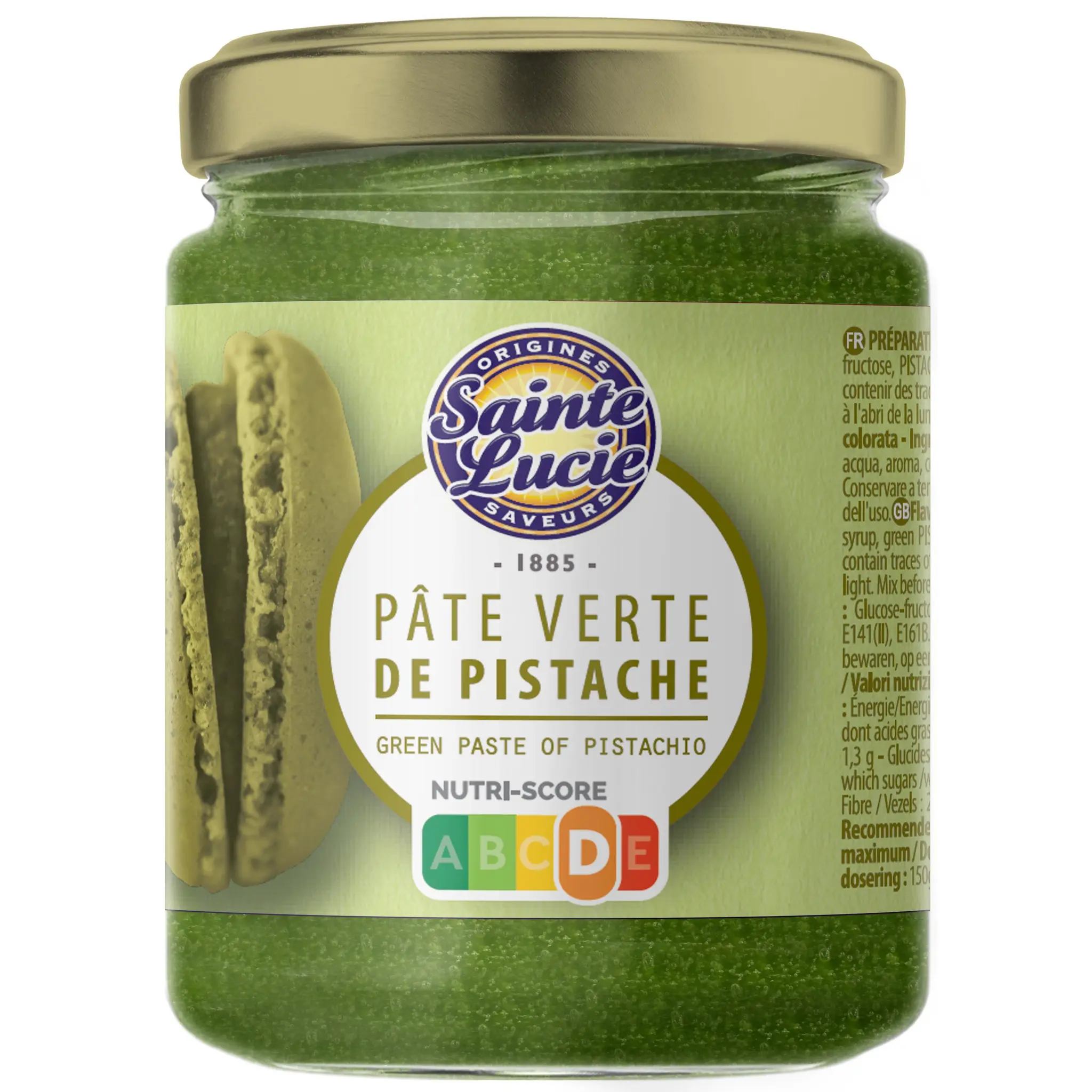 SAINTE LUCIE Pâte verte de pistache