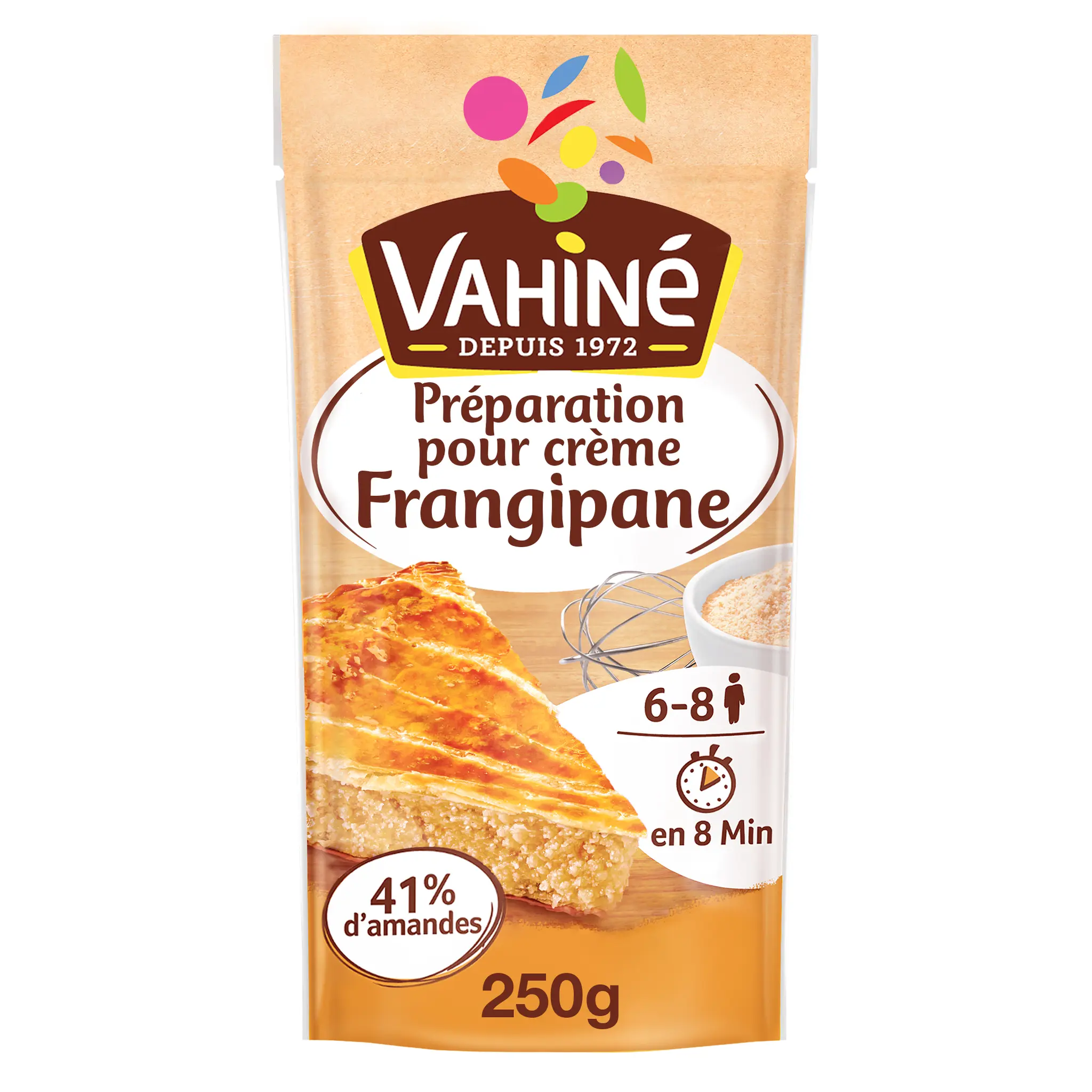 VAHINE Préparation pour crème frangipane tarte et galette