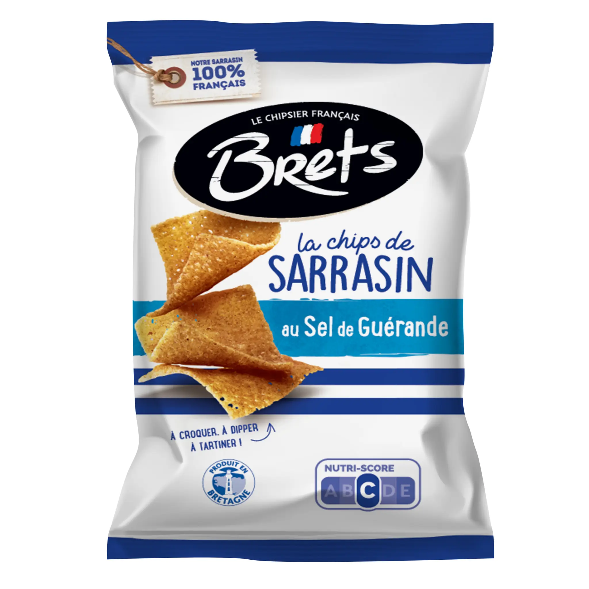 BRETS Chips de sarrasin au sel de guérande