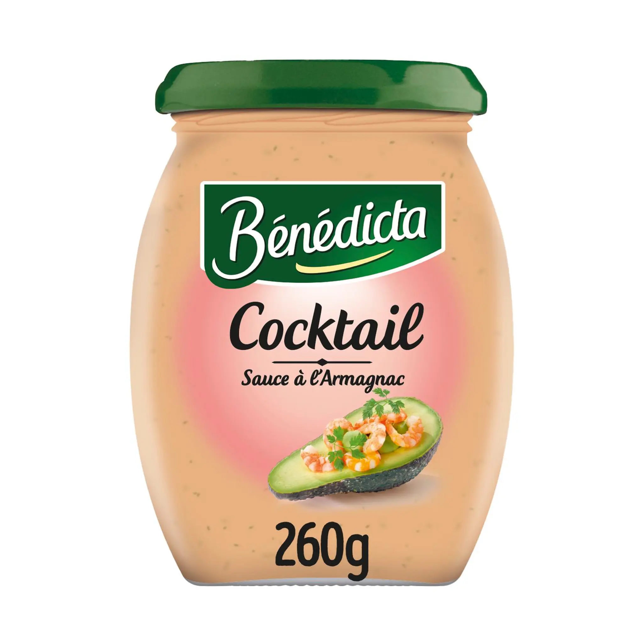 BENEDICTA Sauce cocktail à l'Armagnac en bocal