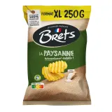 BRETS Chips ondulées La Paysanne au sel de Guérande