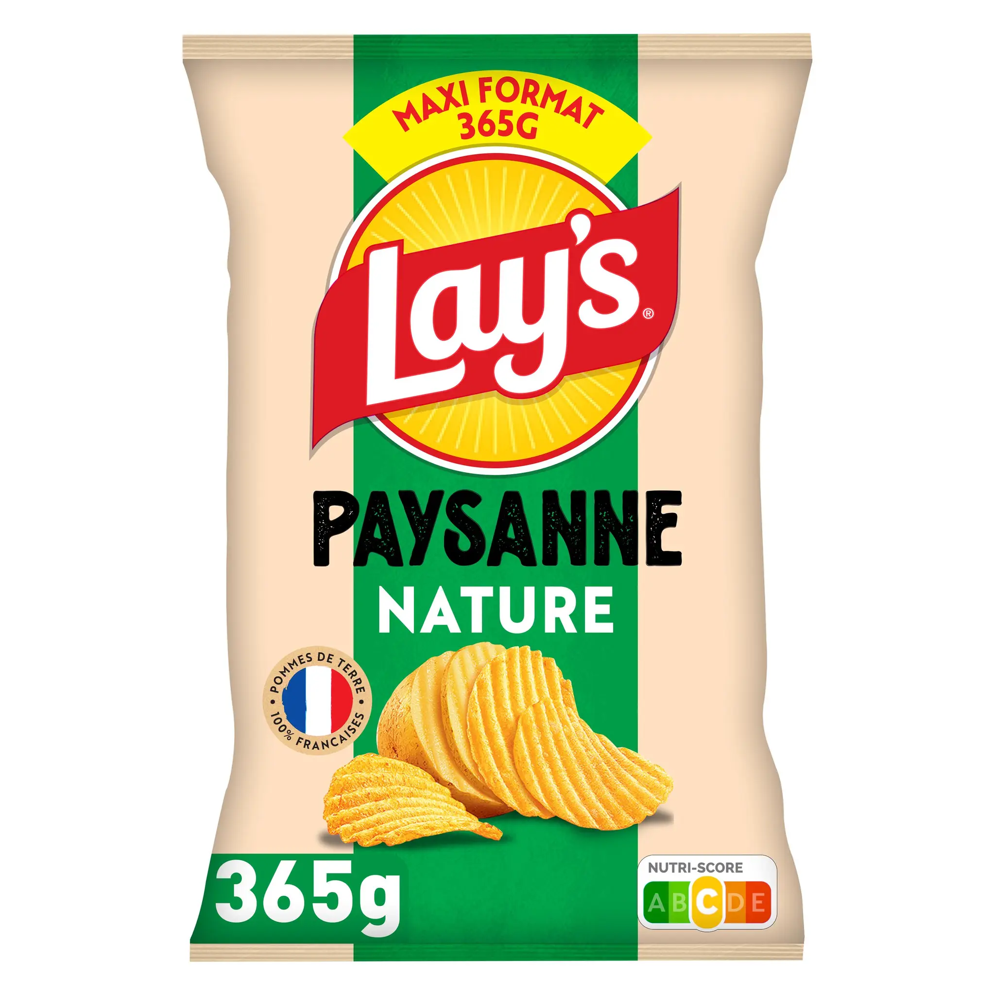 LAY'S Chips paysanne nature
