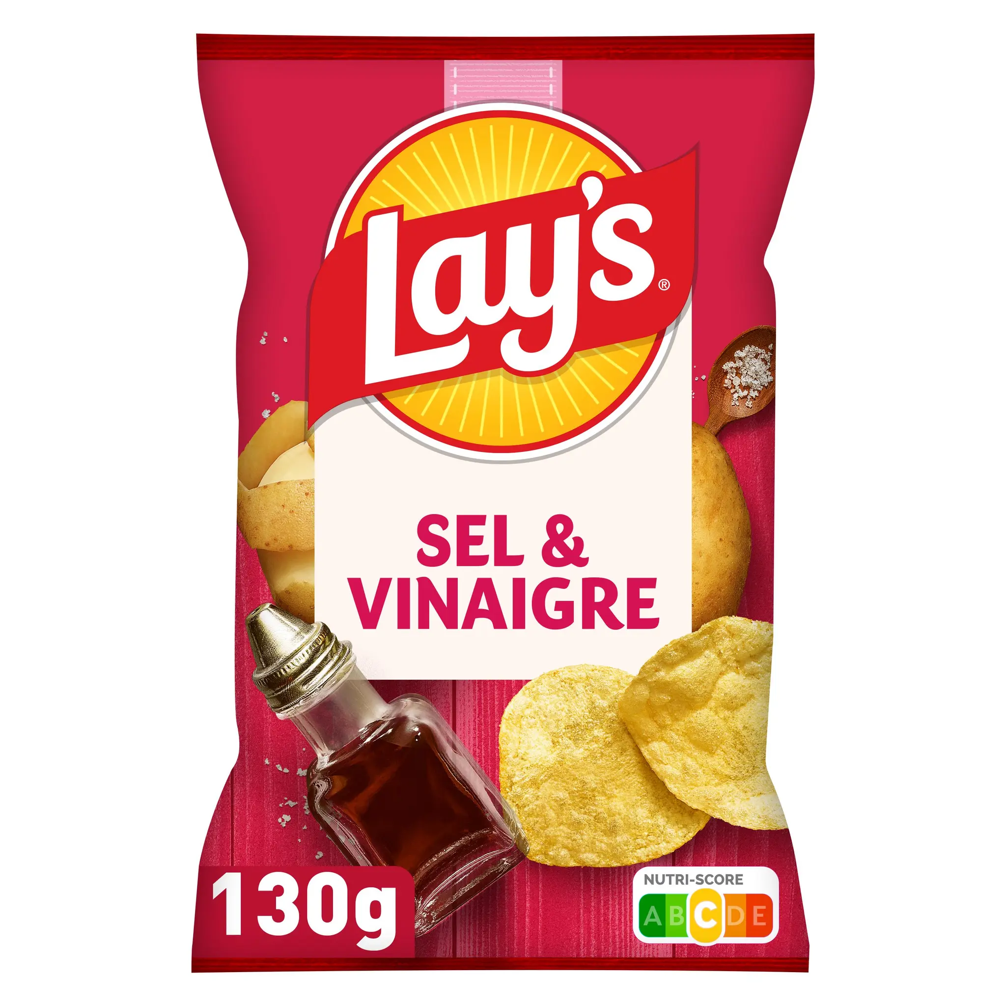 LAY'S Chips saveur sel et vinaigre