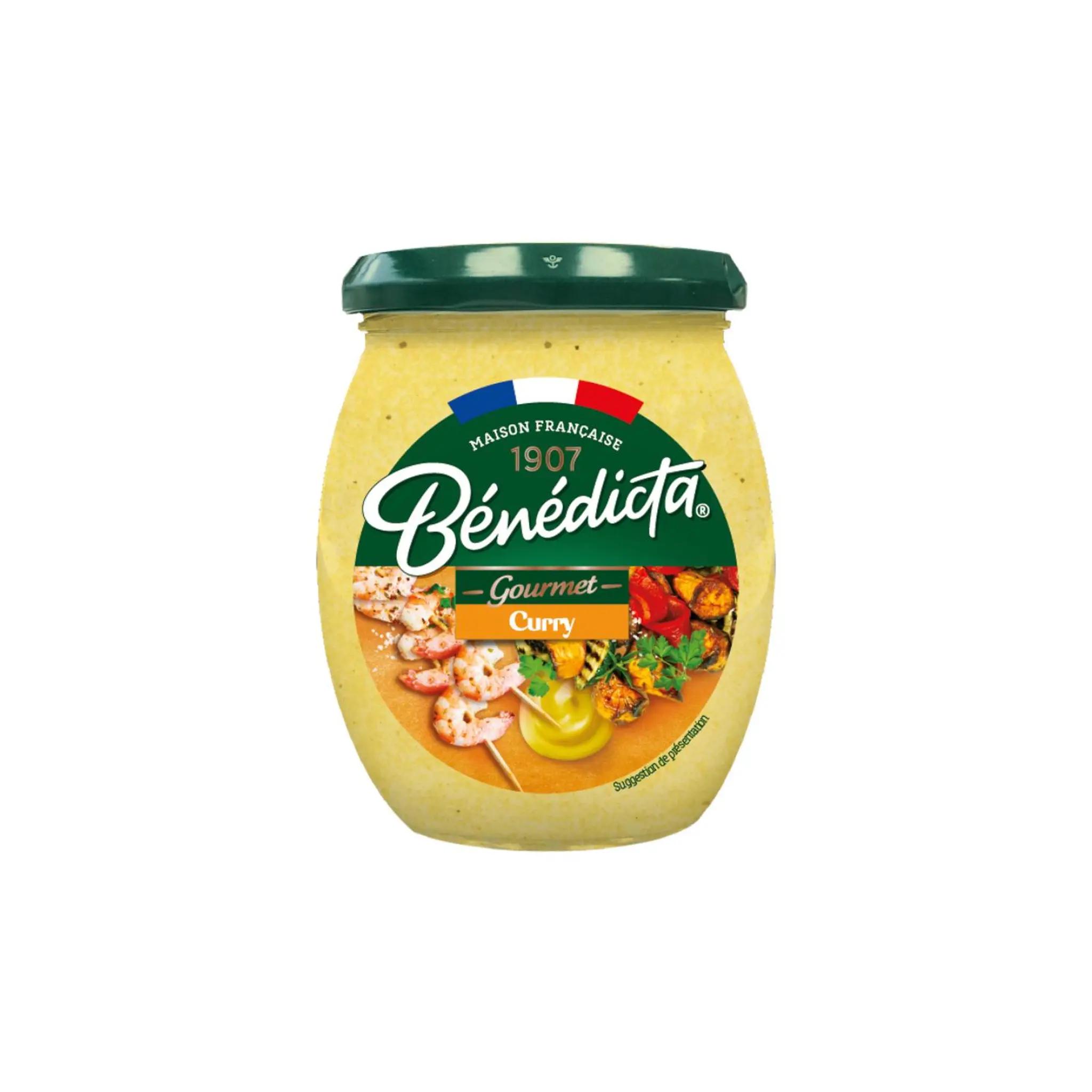 BENEDICTA Sauce gourmet curry en bocal