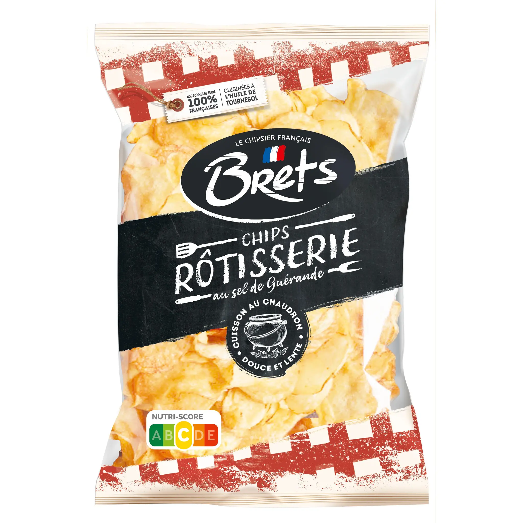 BRETS Chips rôtisserie au sel de Guérance