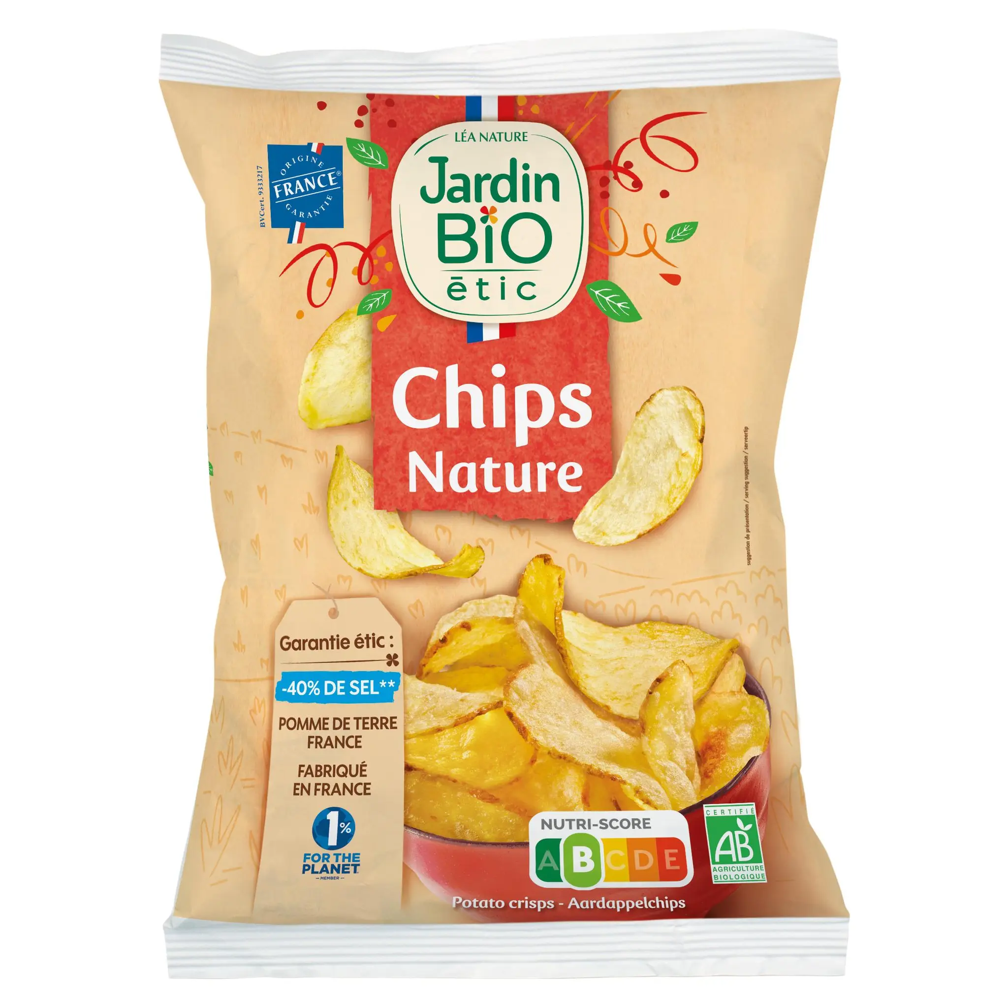 JARDIN BIO ETIC Chips bio nature