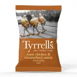 TYRRELL'S Chips poulet rôti et oignons caramélisés