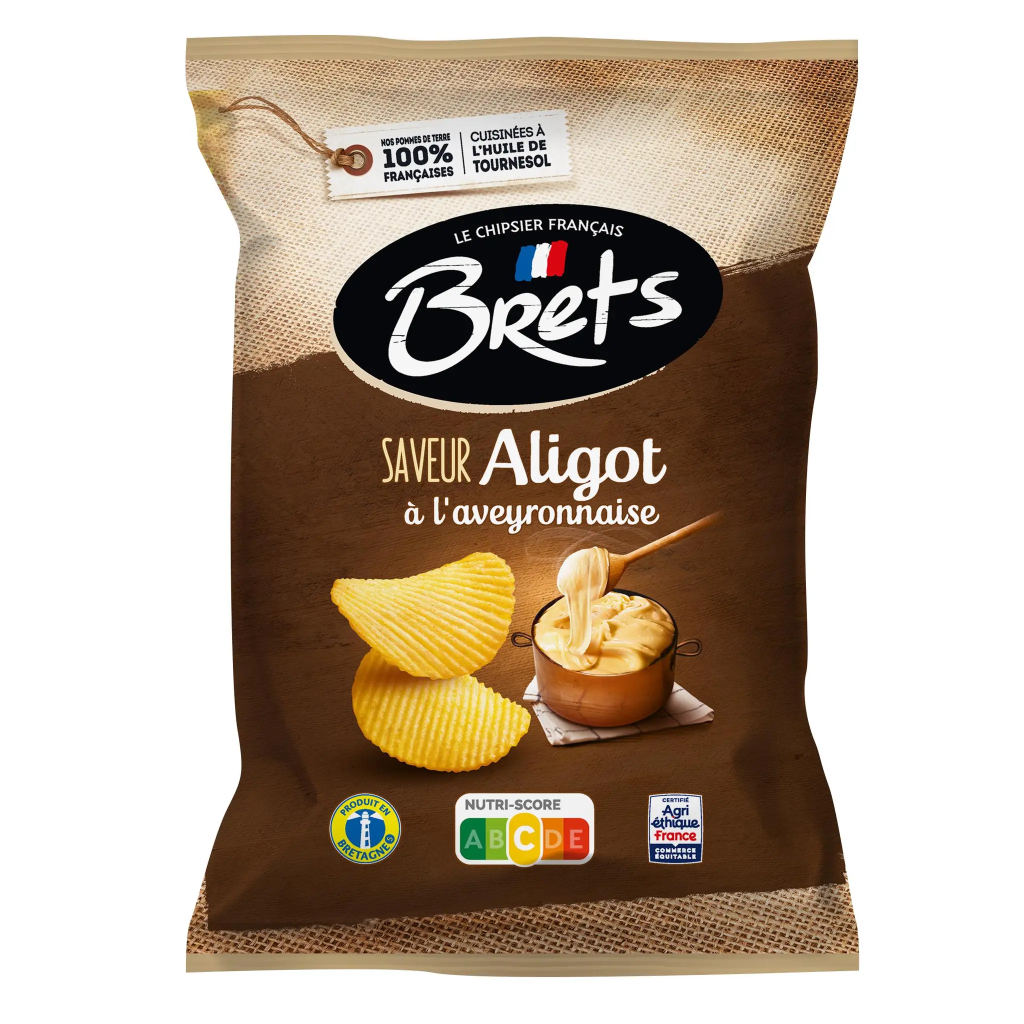 BRETS Chips saveur Aligot à l'Aveyronnaise