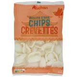 AUCHAN Chips de crevettes