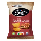 BRETS Chips ondulées saveur bacon grillé