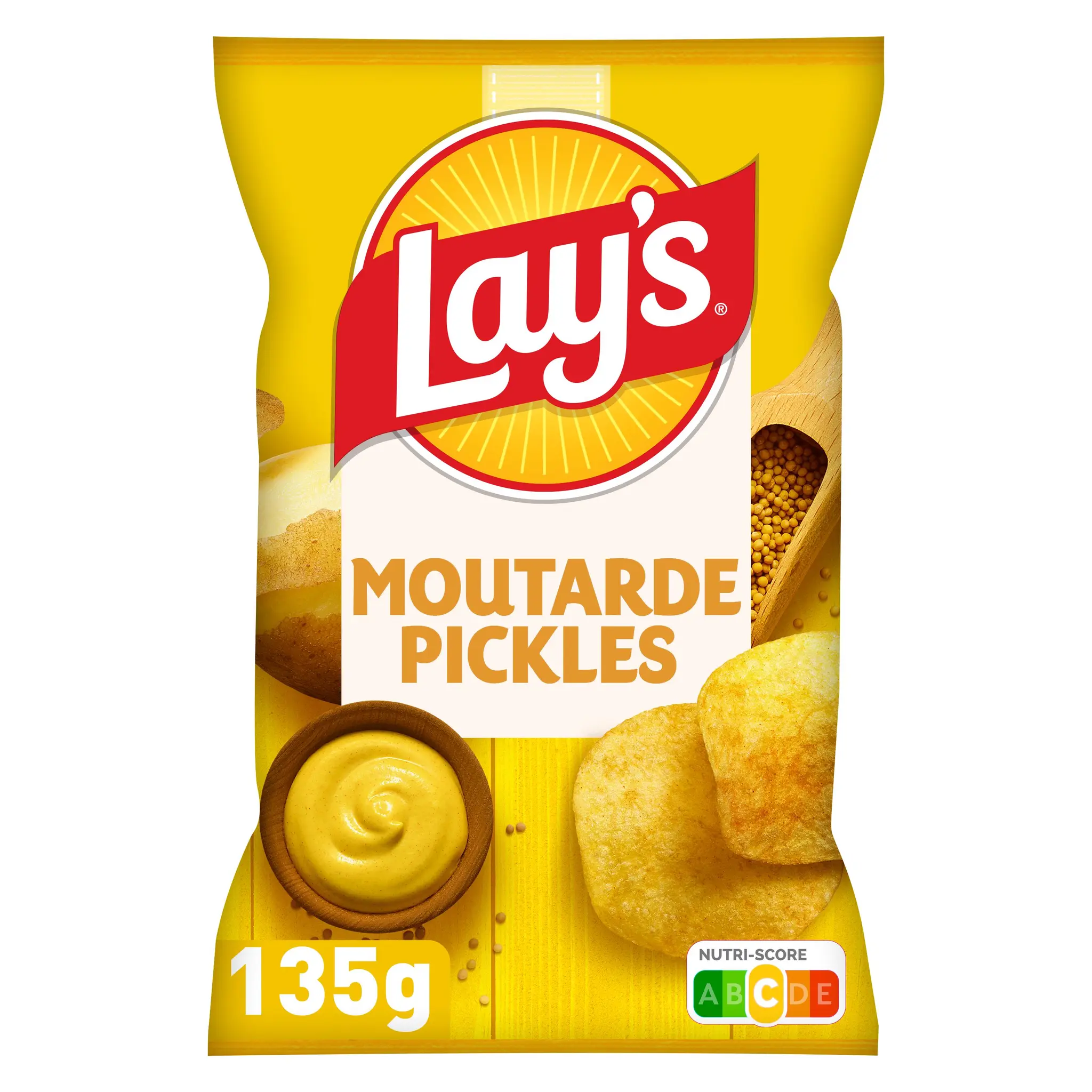 LAY'S Chips saveur moutarde pickles