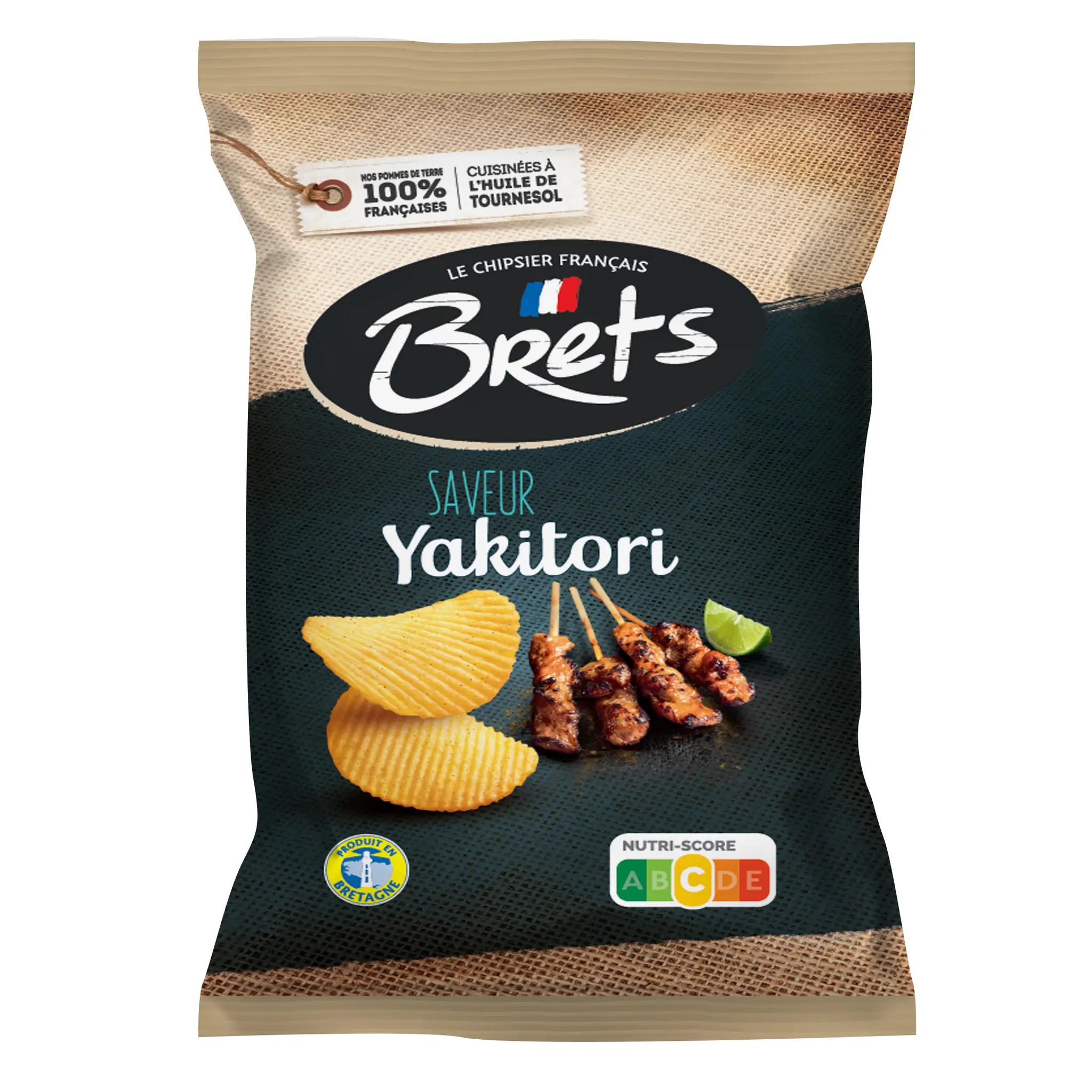 BRETS Chips ondulées saveur yakitori