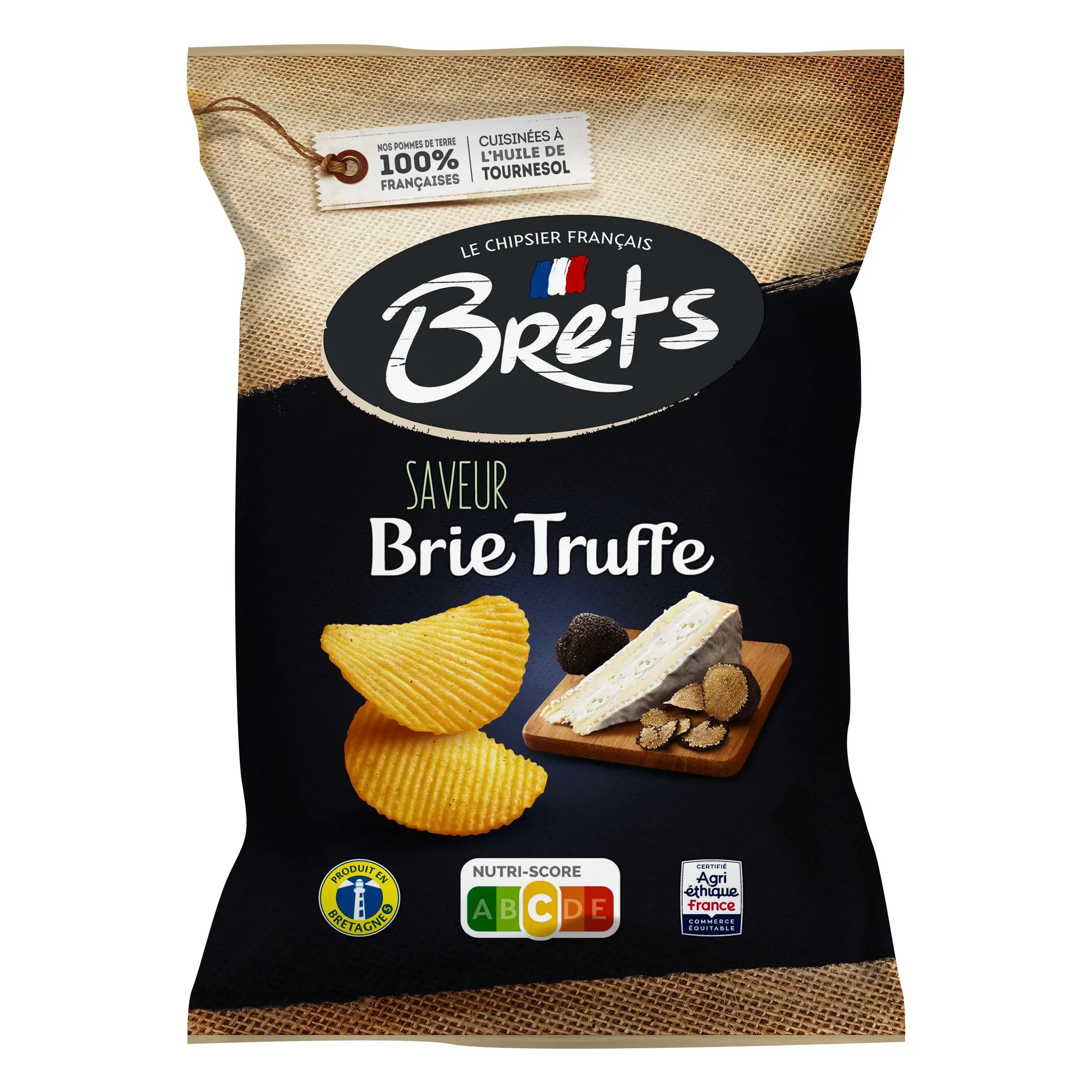 BRETS Chips saveur brie truffe