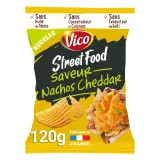 VICO Street Food Chips ondulées saveur nachos cheddar