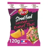 VICO Chips ondulée Street Food saveur bœuf thaï