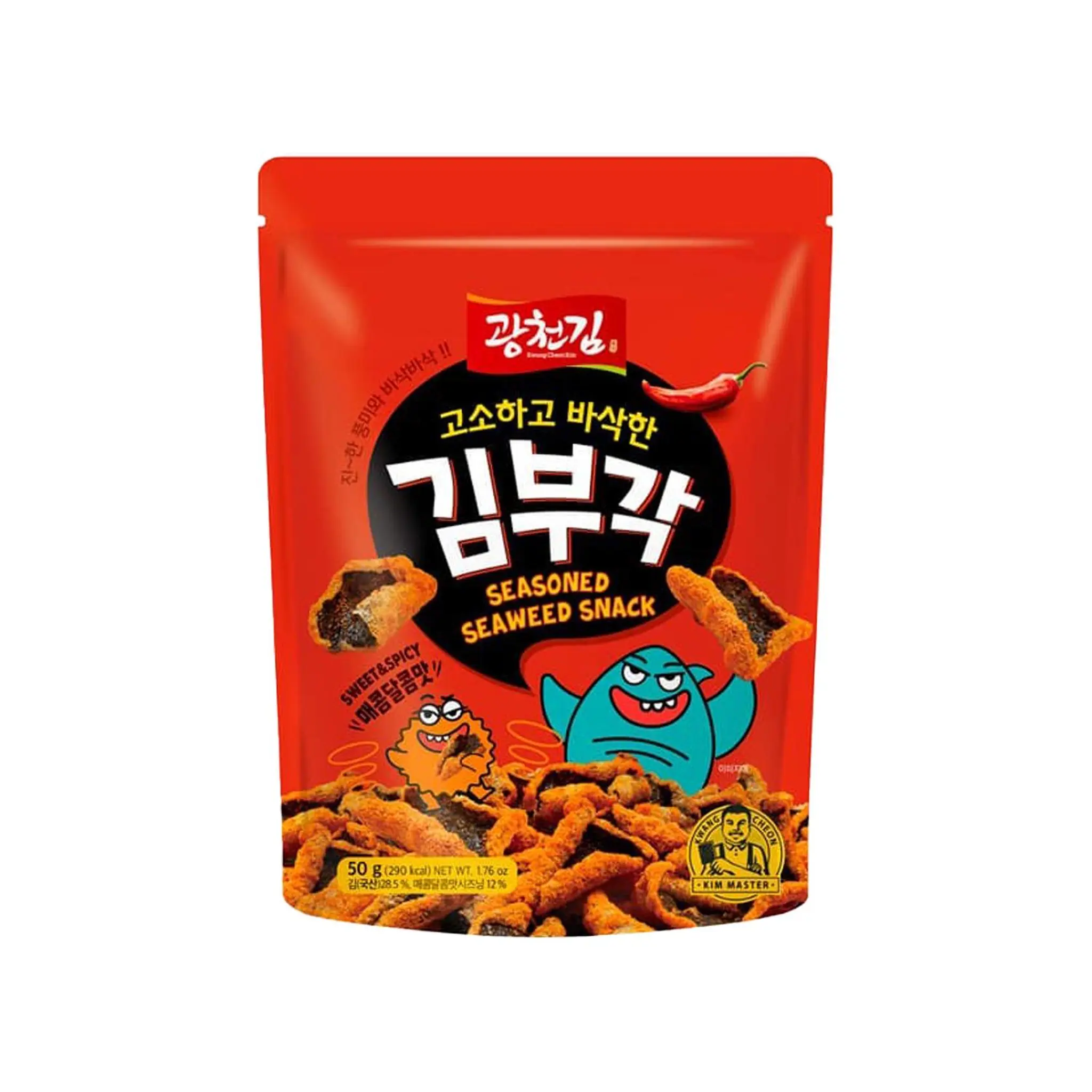 KWANGCHEONKIM Chips d'algues sweet and spicy