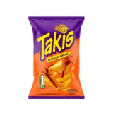 TAKIS Biscuits salés à base de maïs goût intense nacho non piquant