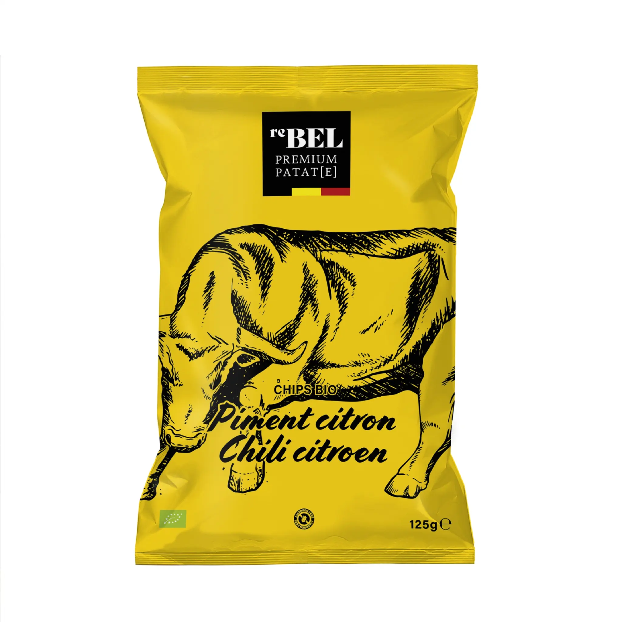 REBEL Chips bio piment citron