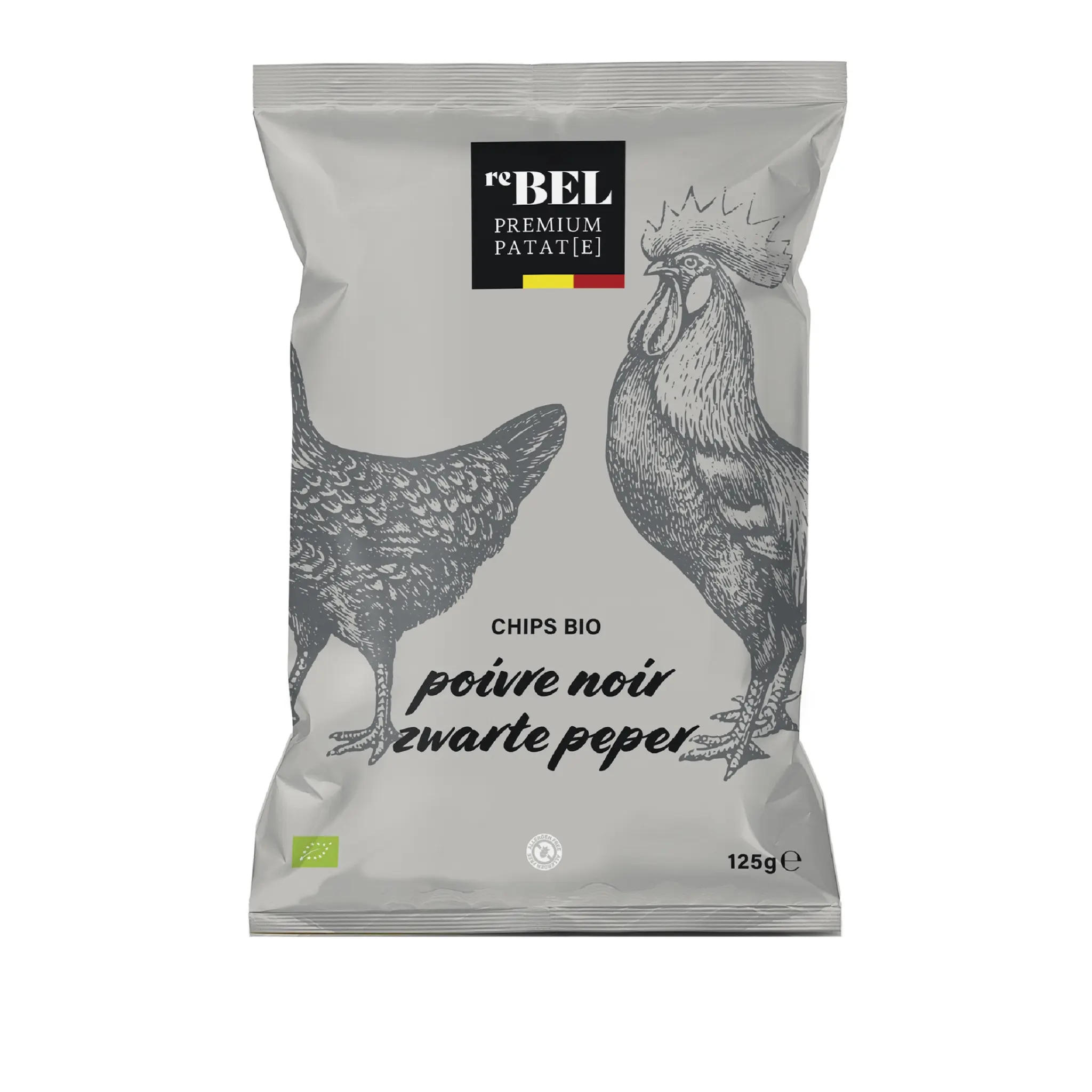 REBEL Chips bio poivre noir