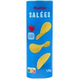 AUCHAN Chips tuiles salées