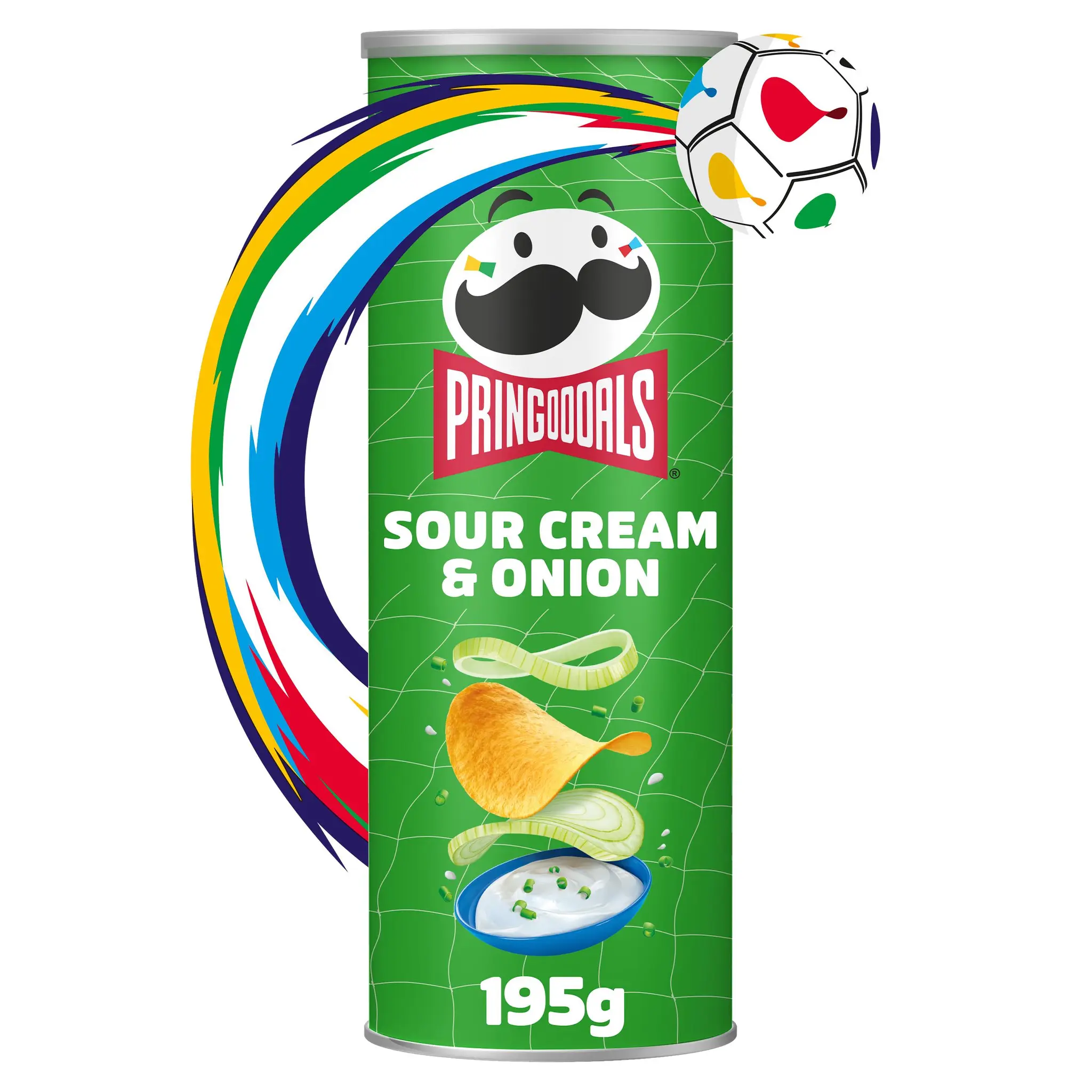 PRINGLES Chips tuiles crème et oignon