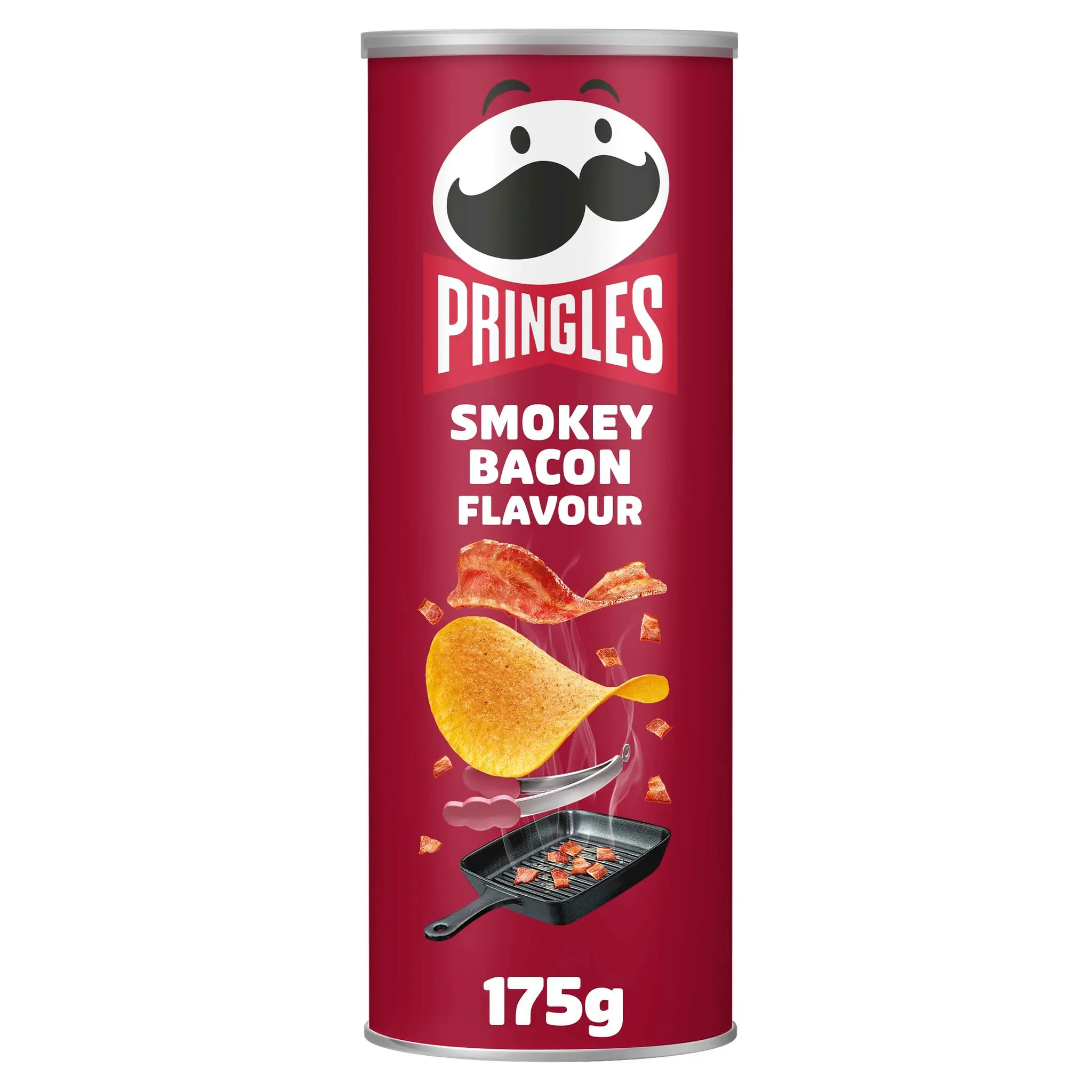 PRINGLES Chips tuiles saveur bacon fumé