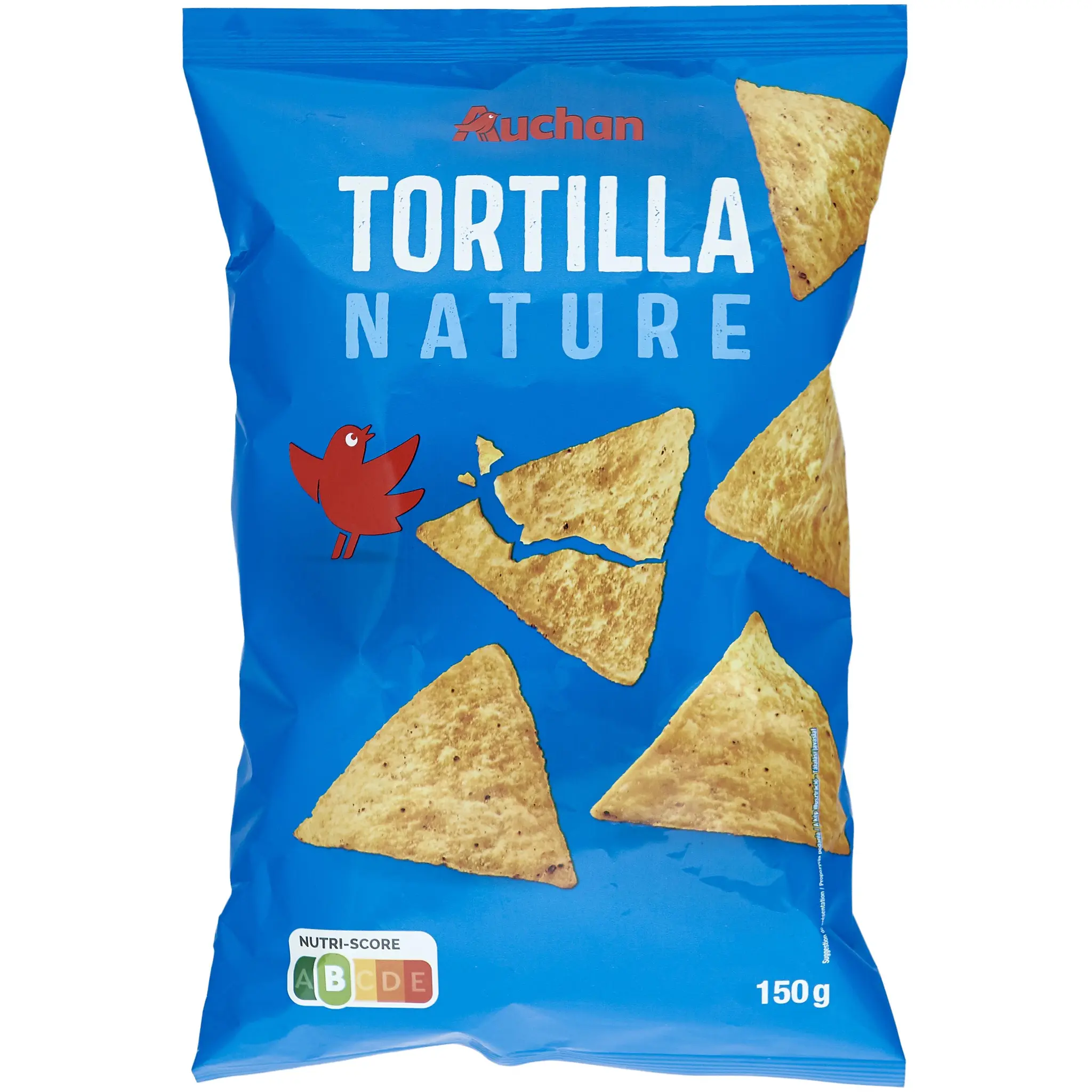 AUCHAN Chips tortillas nature