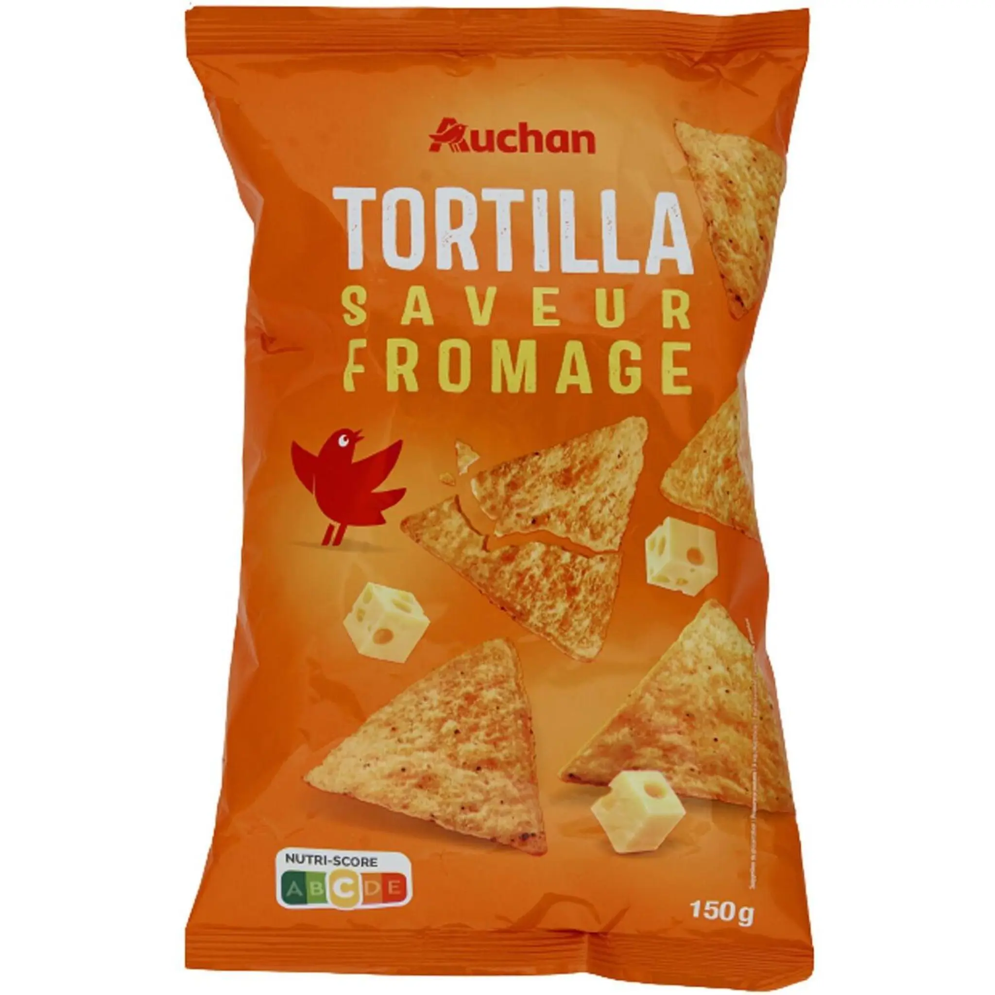 AUCHAN Tortillas saveur fromage