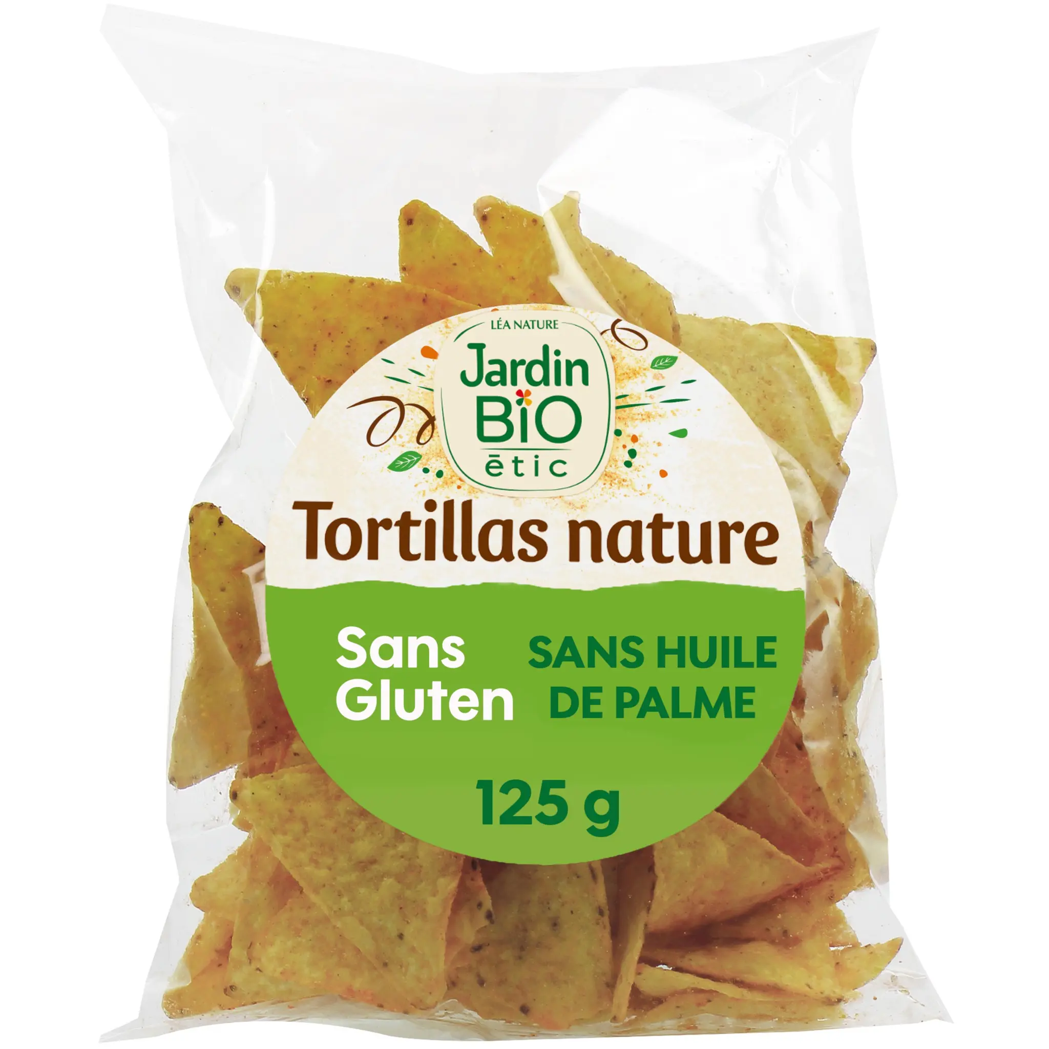 JARDIN BIO Chips tortillas nature sans gluten