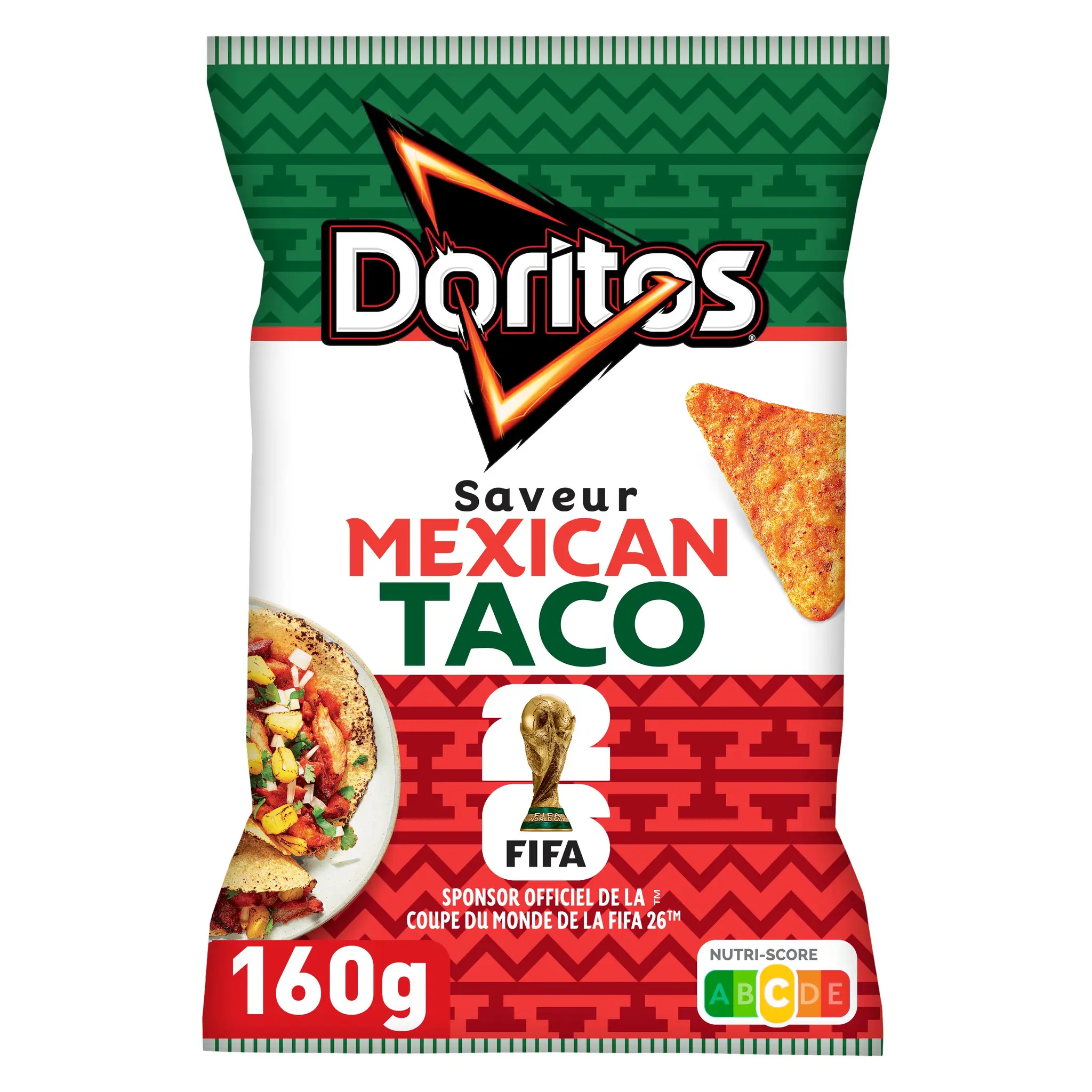 DORITOS Tortillas goût mexican taco