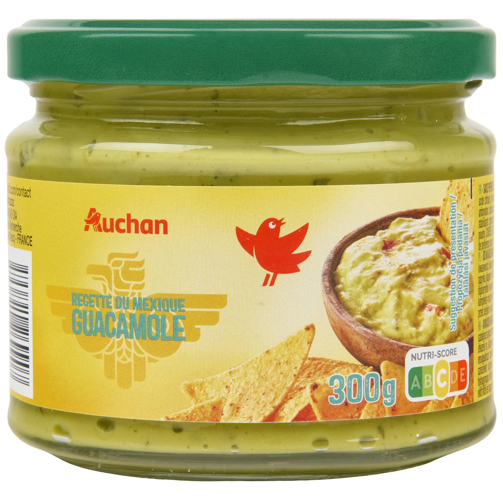 AUCHAN Sauce salsa saveur avocat
