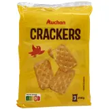 AUCHAN Crackers salés