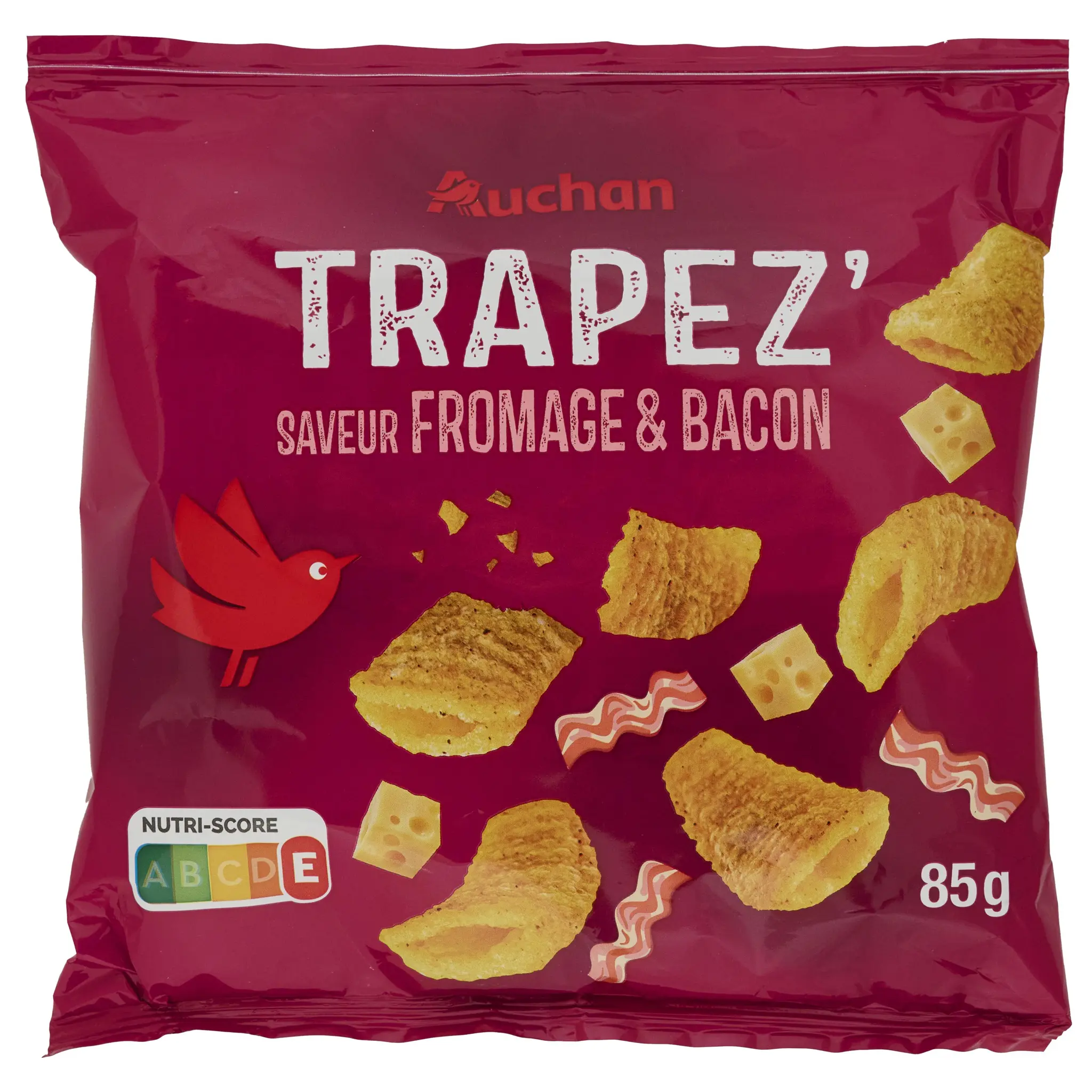 AUCHAN Trape'z bacon fumé