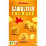 AUCHAN Gaufrettes au fromage