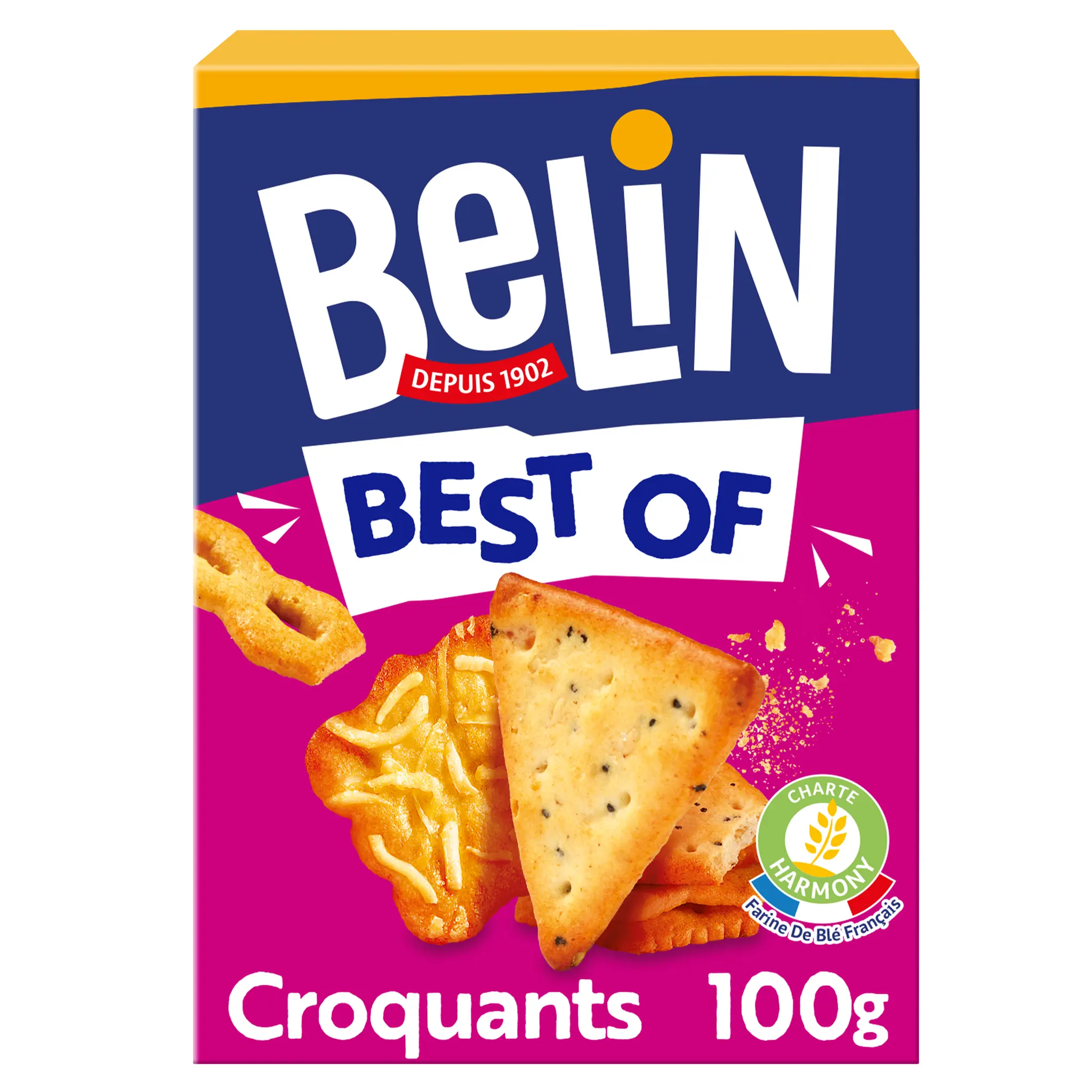BELIN Assortiment de biscuits crackers croquants Best of