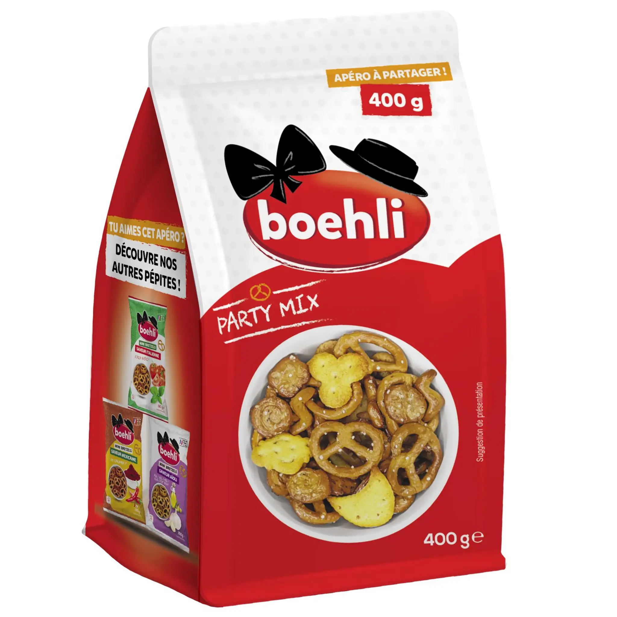 BOEHLI Biscuits salés party mix