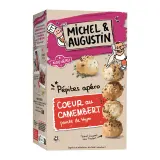 MICHEL ET AUGUSTIN Petits sablés fourrés au camembert et thym au sel de Guérande