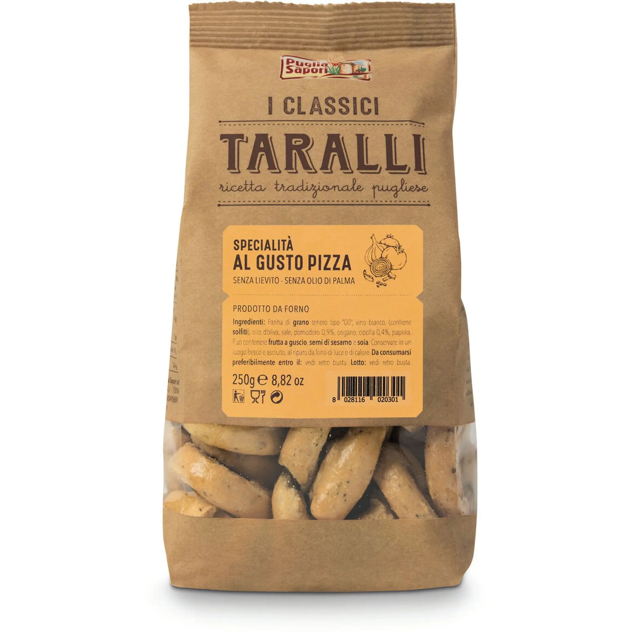 PUGLIA SAPORI Taralli à la pizza