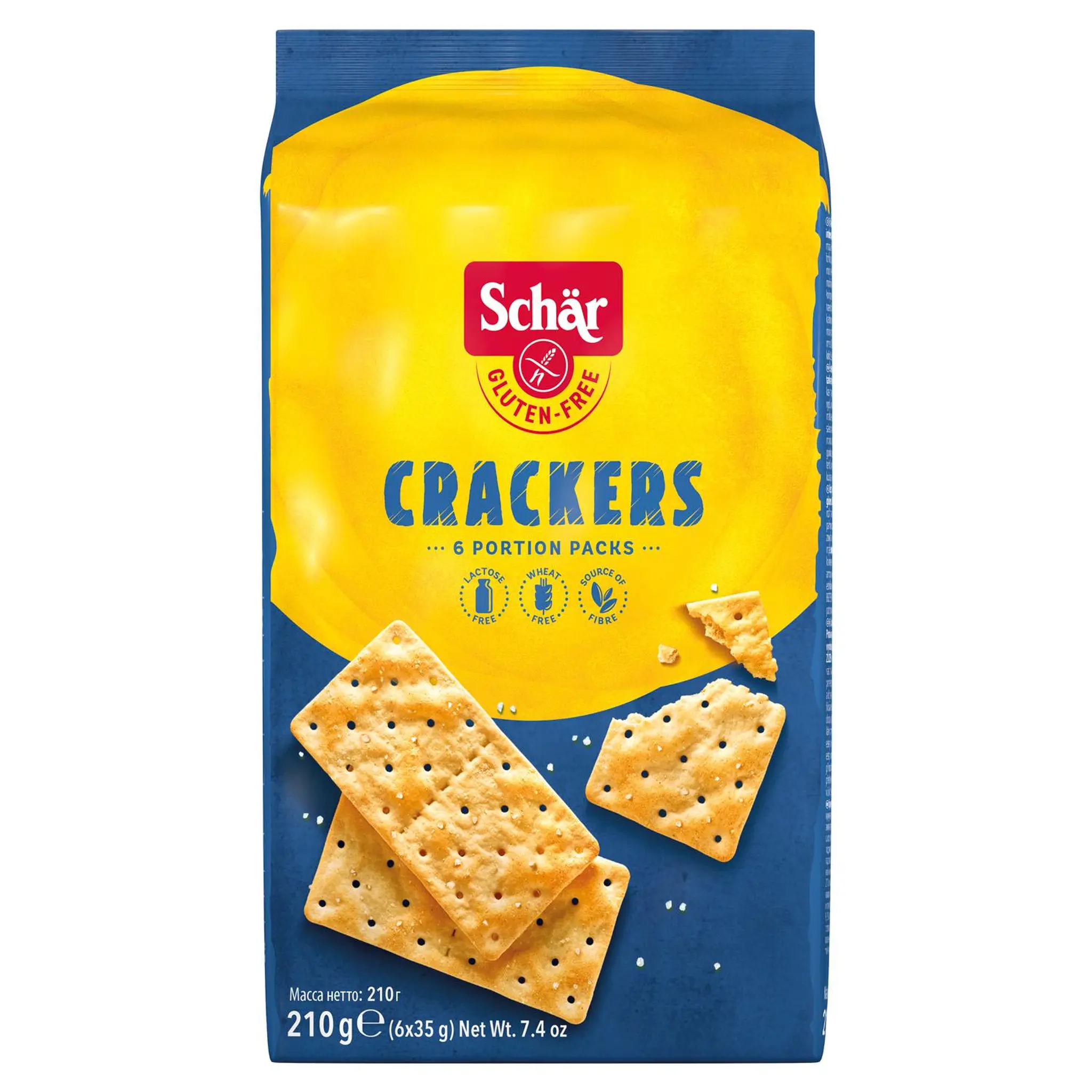 SCHAR Crackers nature sans gluten