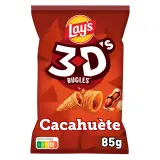 LAY'S Biscuits soufflés 3D's goût cacahuète