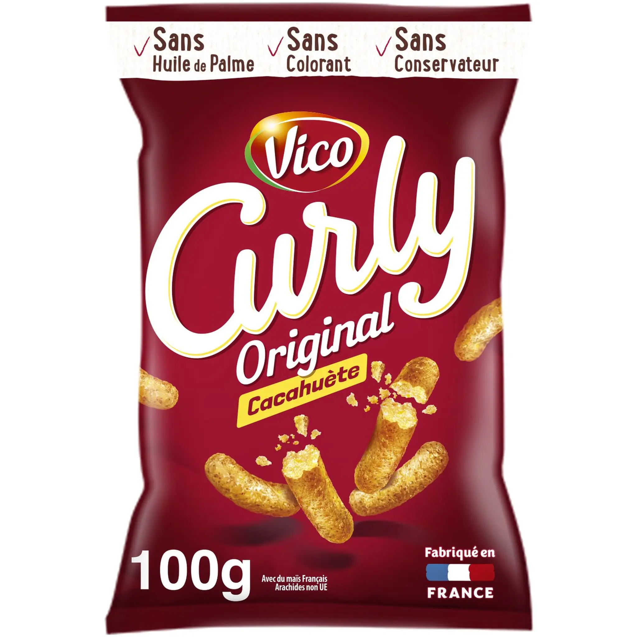 CURLY Cacahuète l'original