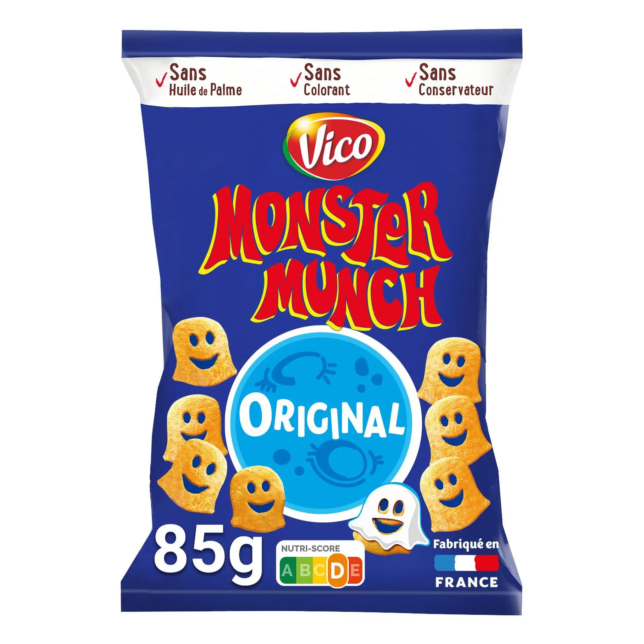 MONSTER MUNCH Biscuits soufflés goût original