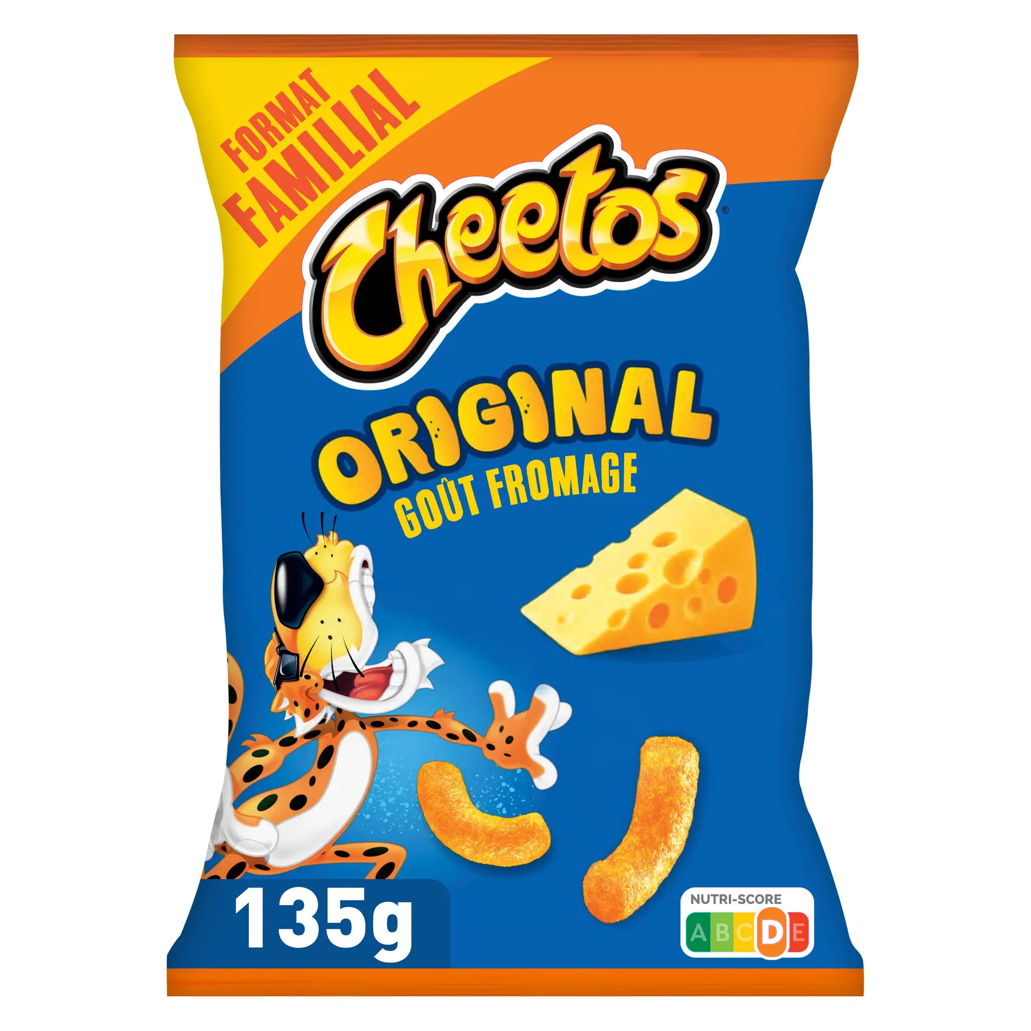CHEETOS Biscuits soufflés original goût fromage