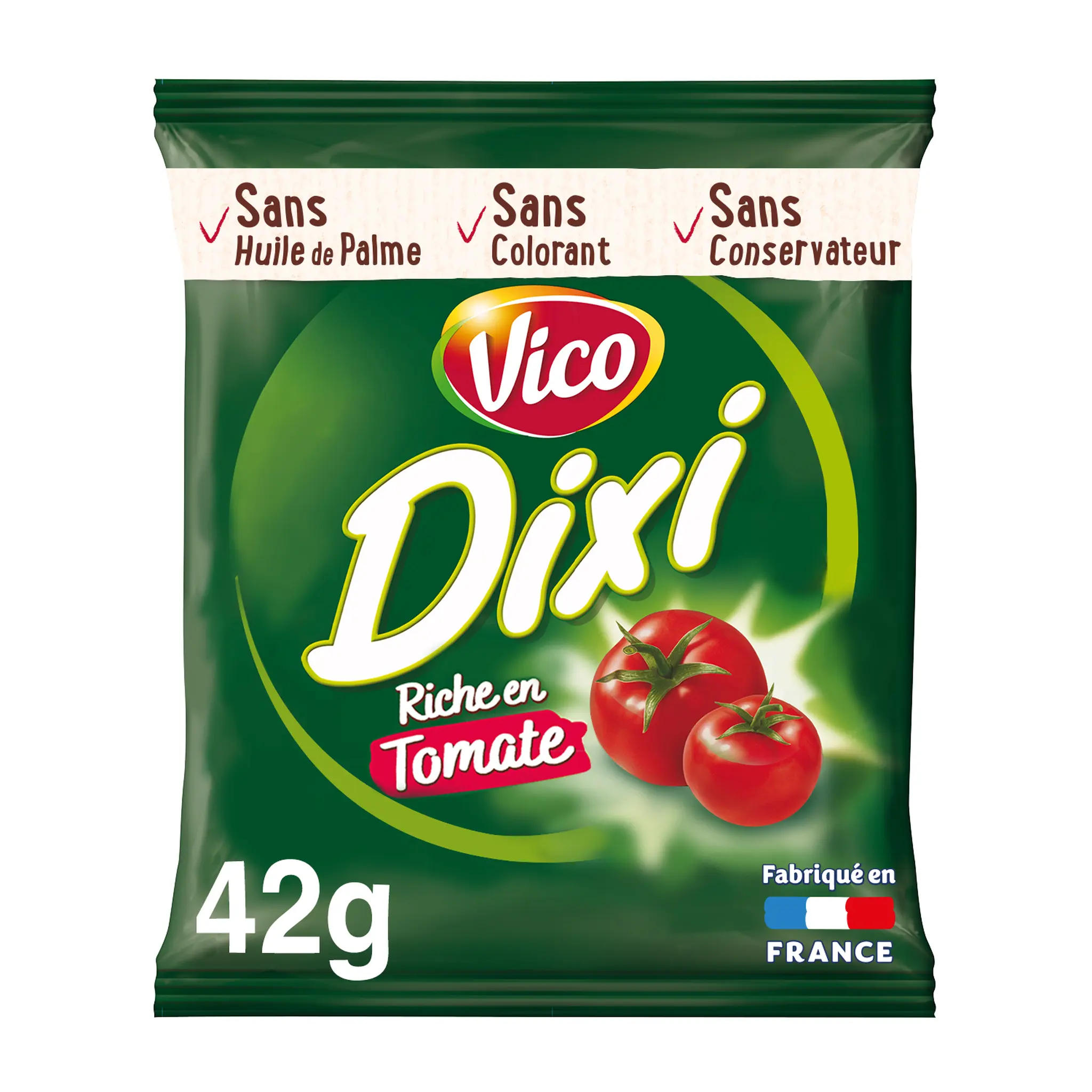 VICO Biscuits soufflés Dixi à la tomate sans huile de palme
