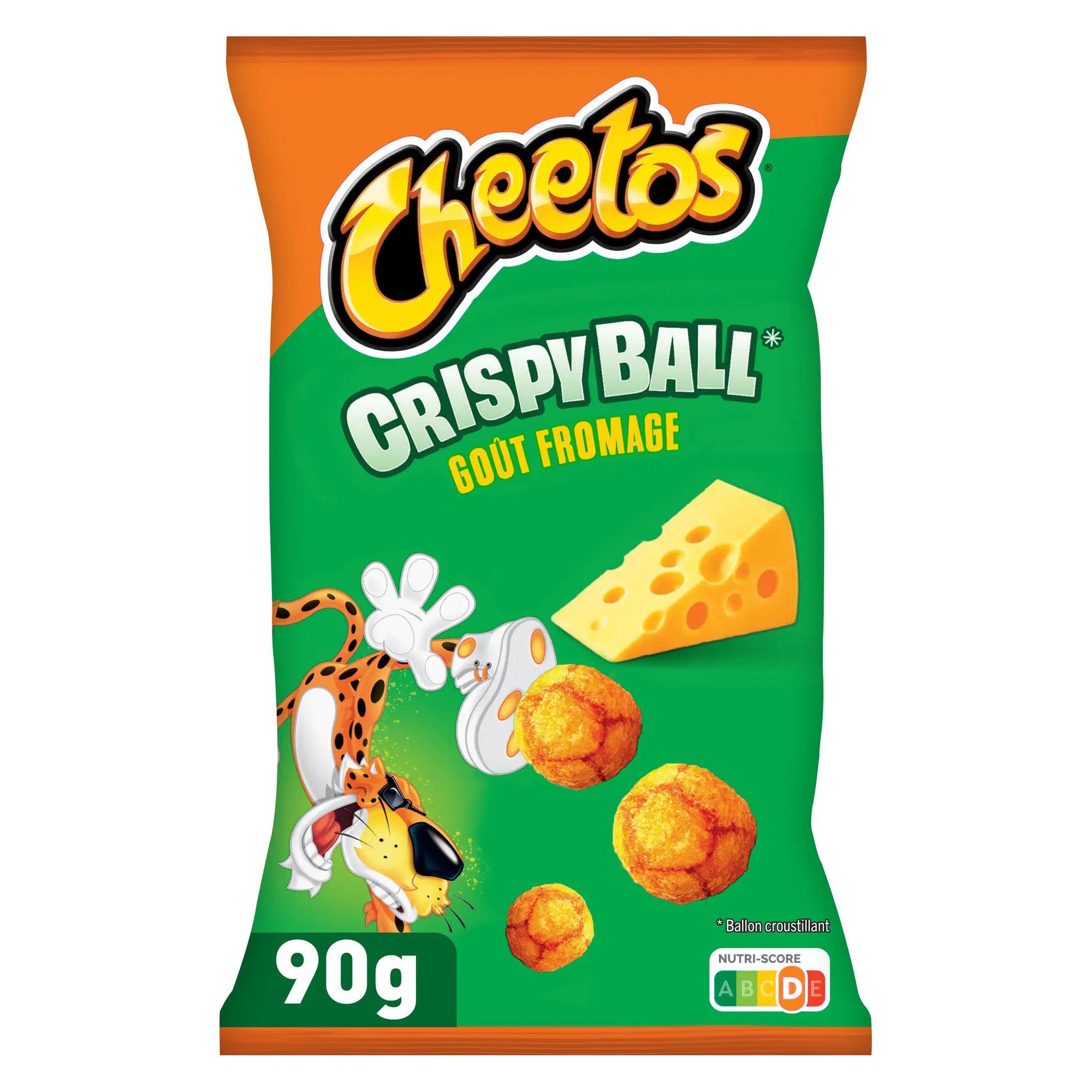 CHEETOS Biscuits soufflés Crispy ball saveur fromage