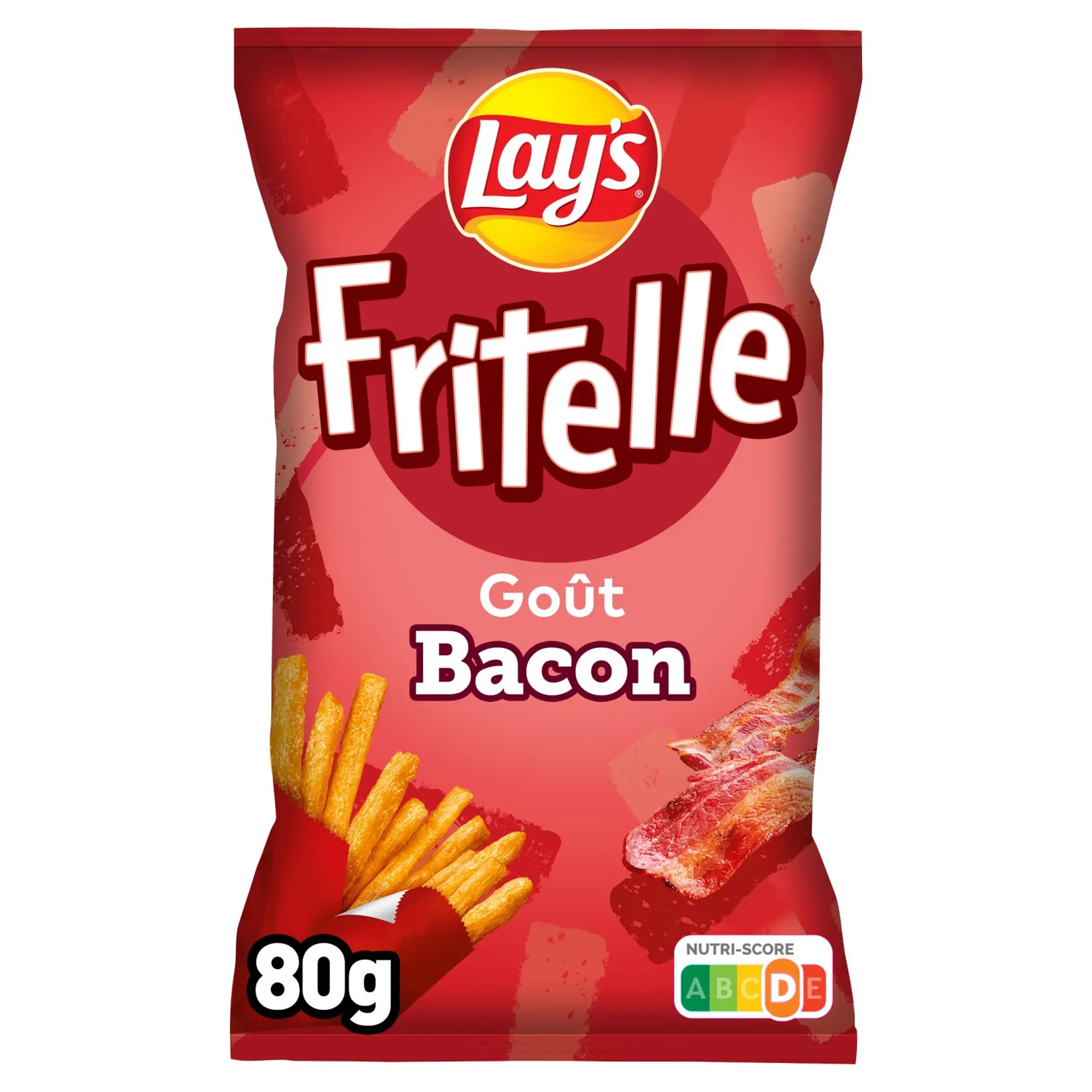 LAY'S Biscuits apéritif Fritelle goût bacon