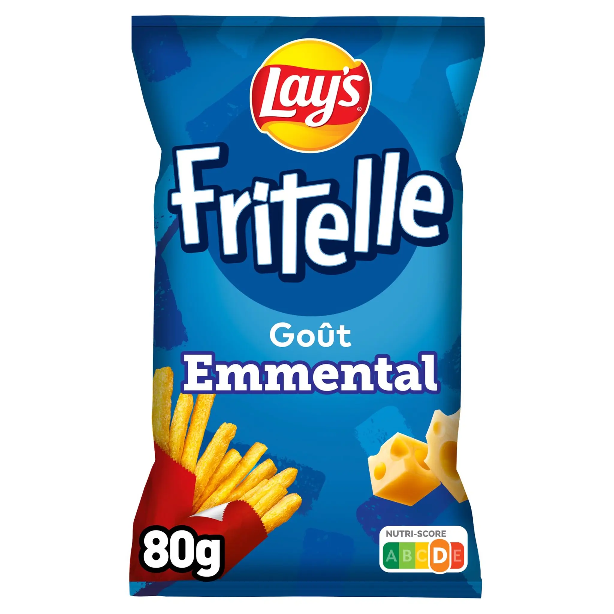 LAY'S Biscuits soufflés Fritelle goût emmental