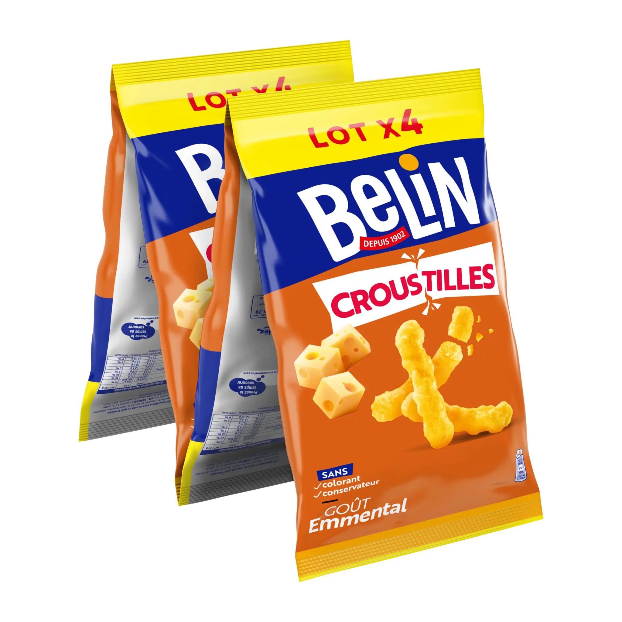BELIN Croustilles goût emmental