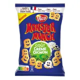 MONSTER MUNCH Biscuits soufflés goût crème oignon