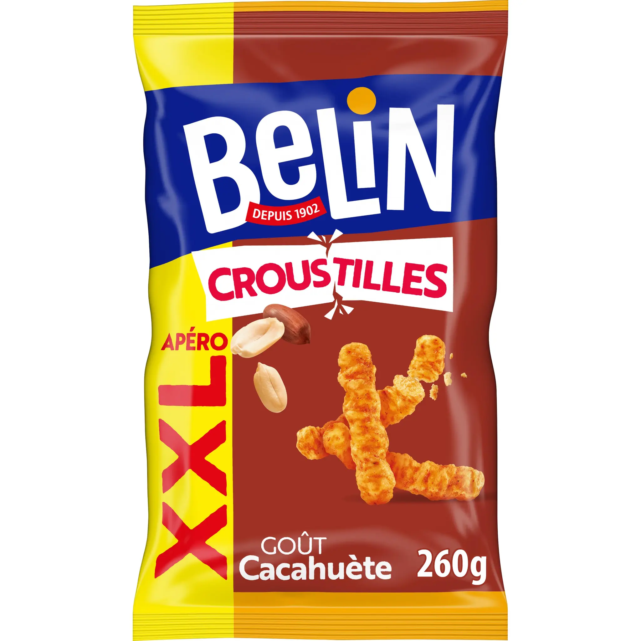 BELIN Biscuits salés croustilles aux cacahuètes